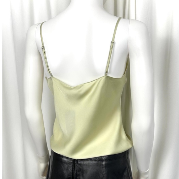 Polo Ralph Lauren Sheer Satin Camisole Lingerie Tank Top in Soft Pastel Green XS - Picture 9 of 10